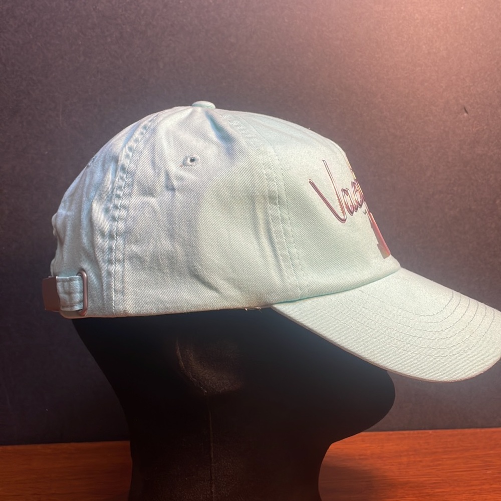 Disney Parks “Vacation Mode” hat. Women’s StrapBack. NWT. Light Blue. - Picture 4 of 8